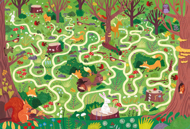 Usborne Book and Jigsaw Forest Maze interior 1 (ISBN 9781803705064) [onix-asset:de0c3acc9c7024b71249fcdbe283260647b3bc3bd5c84c9d57576a42b4f5b9ca]