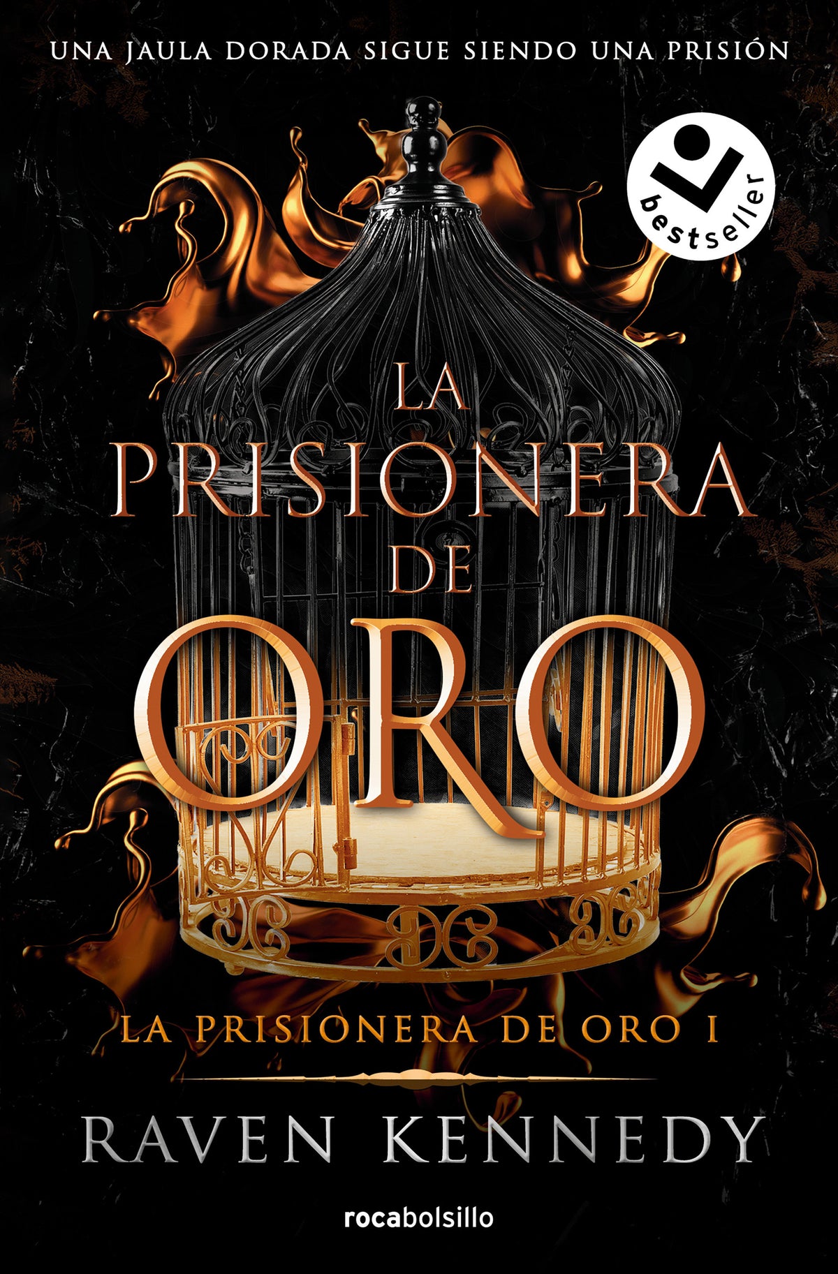 La prisionera de oro / Gild cover (ISBN 9788419498182) [onix:9dc7a8fa4db3a8721c091bcc2c5efea0]