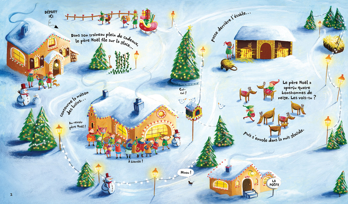 Santa's Christmas Journey with Wind-Up Sleigh interior 1 (ISBN 9781474906401) [onix-asset:1d33a393ed0e9dfe160ed8a5da4bd8a77da3ad2141e552b97c31b1e73867d5ca]