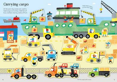 Little First Stickers Diggers and Cranes interior 1 (ISBN 9781474952255) [onix-asset:25b219d7e73464498d964f7b3fc68368b7d14f0b7916e6aac6d578d352901448]