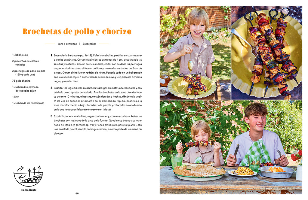 Barbacoa. Cocina fácil y sabrosa a la parrilla / Grill. Easy Grilling, Big Flavor interior 3 (ISBN 9788425374012) [onix:9ee7f793b5a9867fd0682931c235a21b]