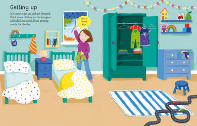 First Sticker Book My Day interior 1 (ISBN 9781474999151) [onix-asset:e071d44a42afd8b7163e074cf46080153322522f85bbb9adabf2b69e6070eda0]