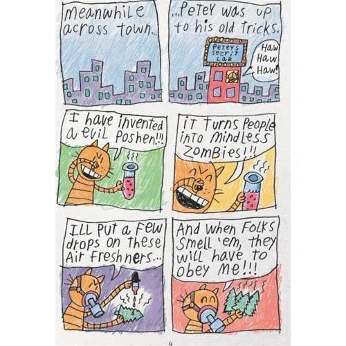 Captain Underpants #02 and the Attack of the Talking Toilets Color (Paperback) (Dav Pilkey) Scholastic