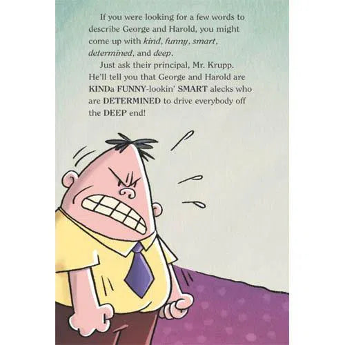 Captain Underpants #03 and the Invasion of the Incredibly Naughty Cafeteria... Color (Hardback) (Dav Pilkey) Scholastic