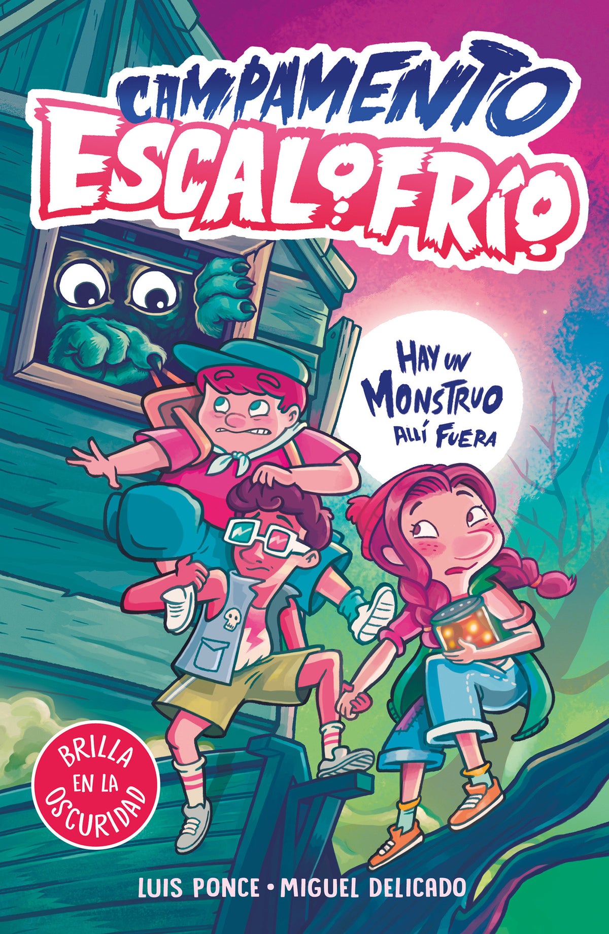 Hay un monstruo allí fuera / There's a Monster Out There cover (ISBN 9788419507020) [onix:3d29d841e83b9dad7f62359e6ff1991c]