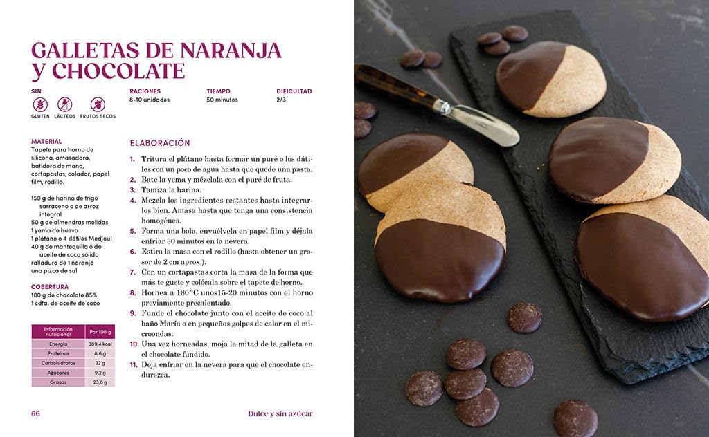 Dulce y sin azúcar: 80 propuestas fáciles, saludables y deliciosas / Sweet and Sugarless. 80 Easy, Healthy, and Delicious Option s. Sugar Free, Gluten Free interior 1 (ISBN 9788425363078) [onix:624c4dae06a06d661fe670a73f2af3f5]