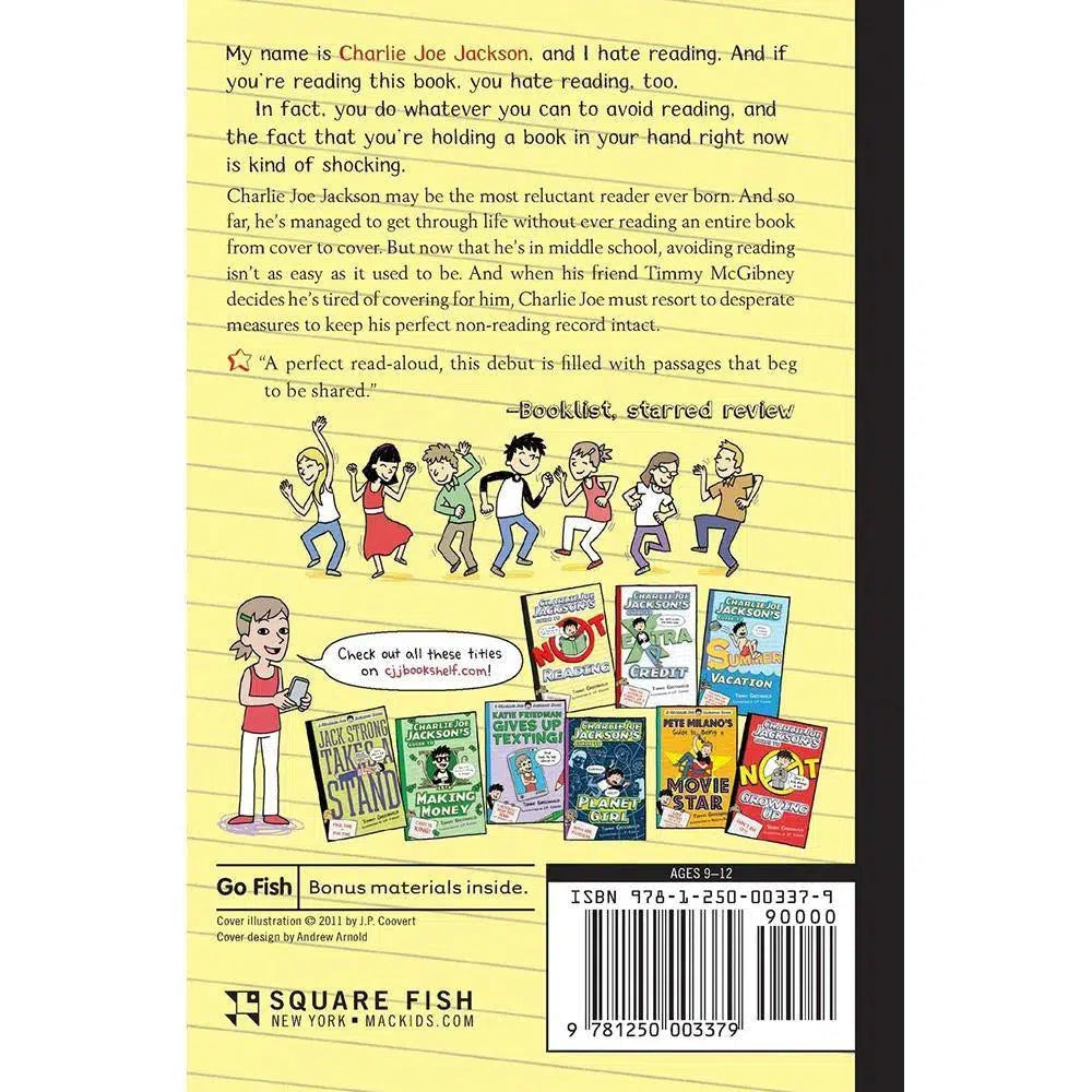Charlie Joe Jackson's  #01 Guide to Not Reading Macmillan US