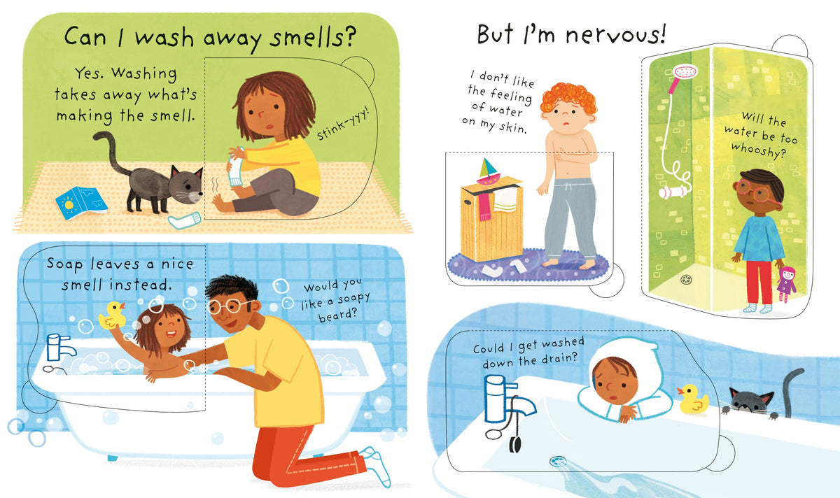 Very First Questions & Answers: Why do I need to wash? interior 1 (ISBN 9781803701950) [onix-asset:43f49f07424d86aab5b5def3c908b4ddd9a1beaab0530c06b1fd42a0d684f6b4]