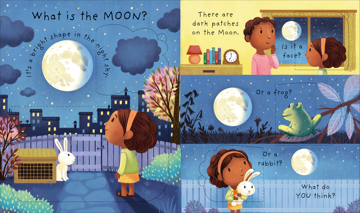 Very First Questions and Answers What is the Moon? interior 1 (ISBN 9781474948210) [onix-asset:f1bf181fd7bab6b4a9d394d5c7114f24a934b6a4571f9828e4fbb3536e2e2048]