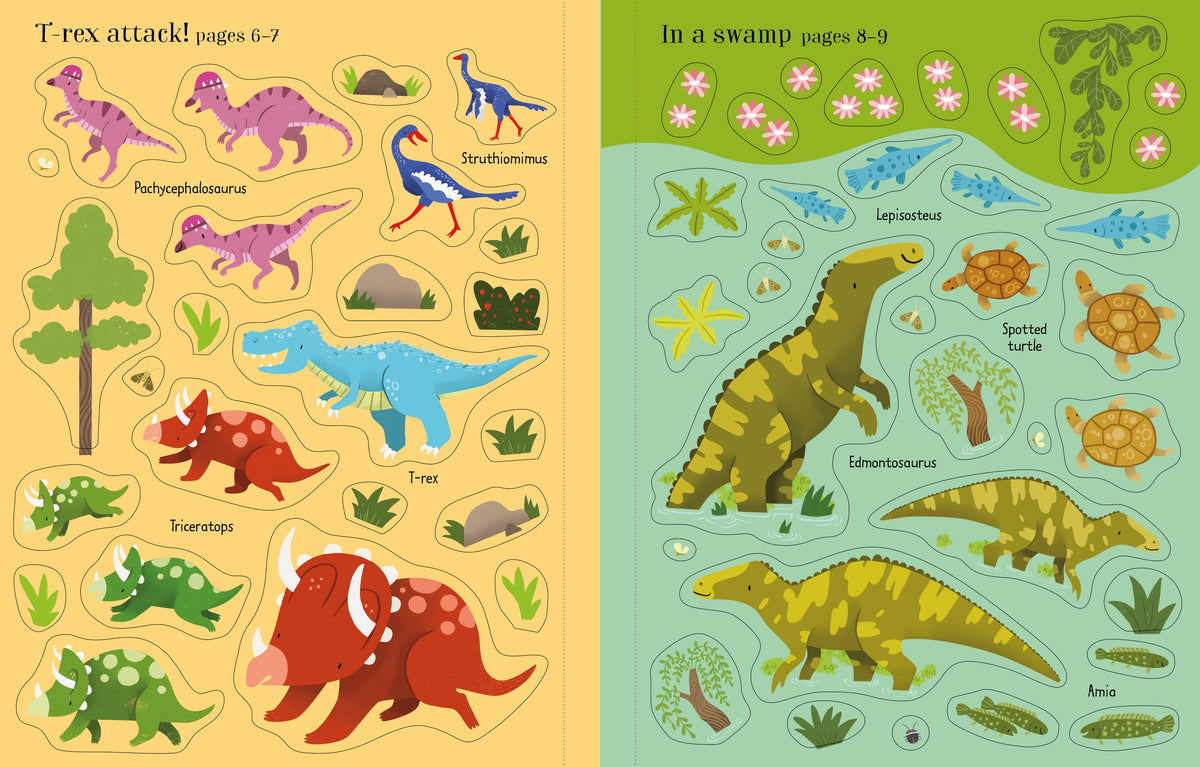 First Sticker Book Dinosaurs interior 1 (ISBN 9781474968263) [onix-asset:3b6dba553befae9802cf91ee3aff5c89b0fe29c486dedcc3a5c8c3792350e8cc]