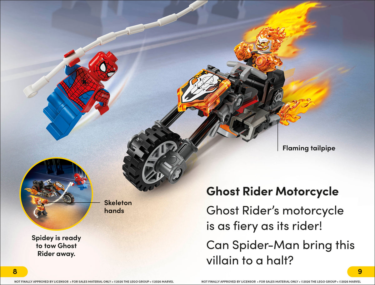 DK Super Readers Level 2 LEGO Spider-Man Web Rescue interior 1 (ISBN 9780241836712) [onix-asset:95bd517880007995957ed60e2428ff9490aa347d2660ba7338283098733d8c50]