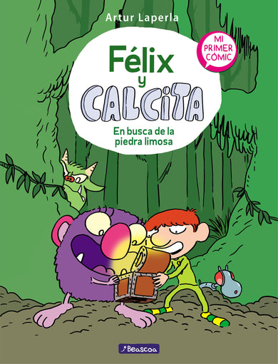 Félix y Calcita: En busca de la piedra limosa: Mi primer cómic / Felix y Calcita: In Search of the Silty Stone: My First Comic cover (ISBN 9788448856809) [onix:413e92719f5e9ed4c78fd5184be65e74]