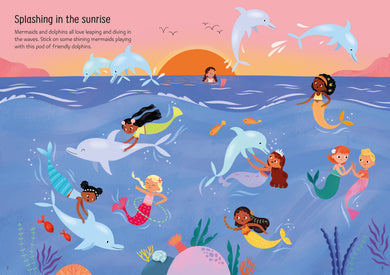 Sparkly Mermaids Sticker Book interior 1 (ISBN 9781805070870) [onix-asset:8d4038bb76de5290157ca6dfdd4c0f65f6e678471610aca21d3b3f9d4efcf2a2]