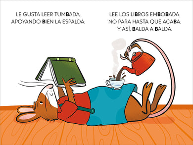 Una biblioteca, mil libros y la ratona Berta en peligro. Aprende a leer con MAYÚSCULAS / A Library, a Thousand Books, and Berta the Mouse in Danger interior 1 (ISBN 9788448869359) [onix:5d9c30f42f8a2799e8f7c4f01a234013]