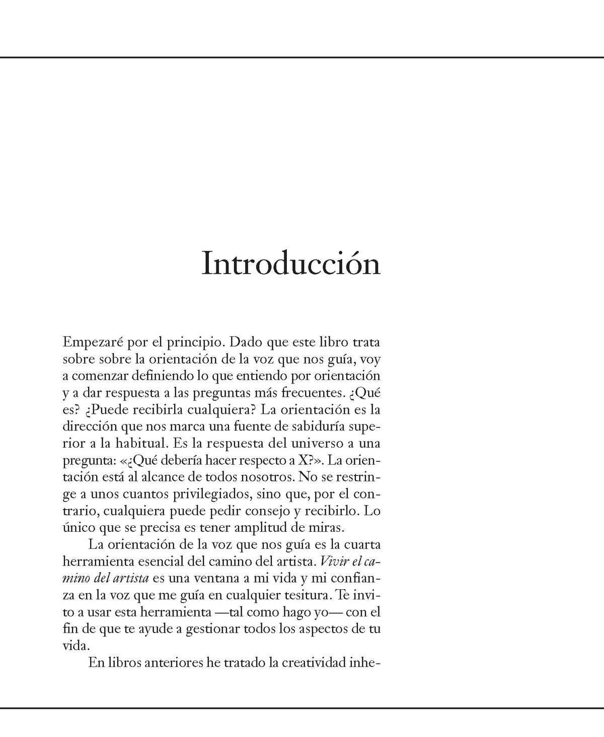 Vivir el camino del artista: El camino intuitivo de la creatividad / Living the Artist's Way: an Intuitive Path to Greater Creativity interior 3 (ISBN 9786073860901) [onix:8d78b4c2b8da8ed83a6f7dab2771963a]