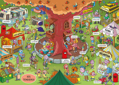 Oficios, prisas y sonrisas. Aprende nuevas palabras en estos escenarios monstruosamente divertidos / Jobs, Places and Happy Faces interior 3 (ISBN 9788419357847) [onix:0eecd3bd69d86cccc155dfe52f640a82]