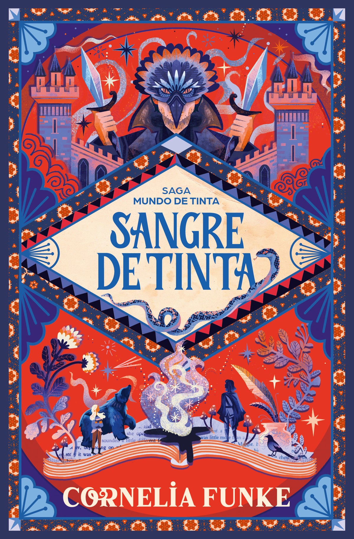 Sangre de Tinta / Inkspell cover (ISBN 9788466390606) [onix:7dff1f006d6ccd3ae8d3224fd23ffb64]