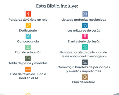 RVR 1960 para Regalos y Premios, Aguamarina con Sopa de Letras / Spanish Bible RVR 1960 Gift and Award Bible, Aquamarine Special Edition Wordsearch Cover interior 2 (ISBN 9798890985620) [onix:dc74754613d40b80b97144b9aa9ca366]