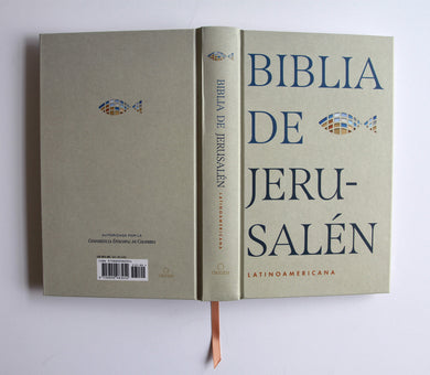 Biblia Católica Biblia de Jerusalén Latinoamericana, tapa dura edición clásica marrón arena con índice / Jerusalem Bible - Latin American Edition HC Sand interior 4 (ISBN 9798890983954) [onix:172eacbd695536f0cd8ede9c26aee0eb]