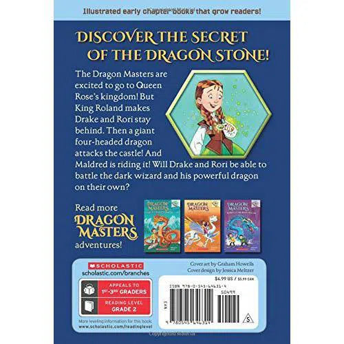Dragon Masters #04 Power of the Fire Dragon (Book + CD) (Branches) (Tracey West) Scholastic