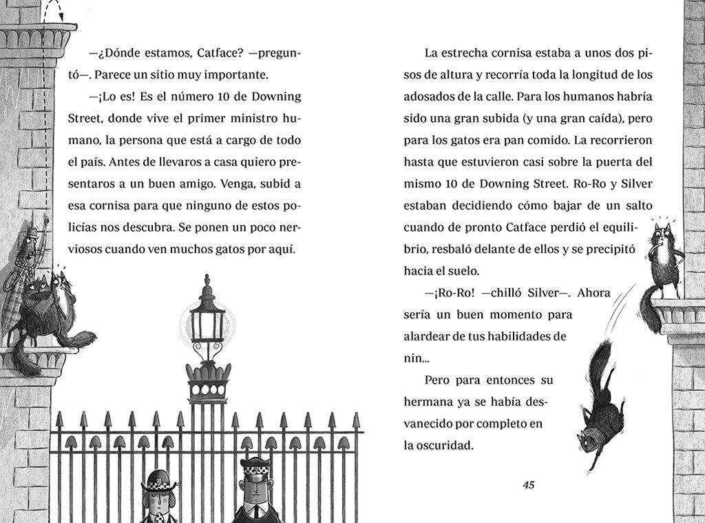 La fuga de la cobra real / Toto the Ninja Cat and the Great Snake Escape interior 2 (ISBN 9788427234666) [onix:820bdd1fcdb6976bc6528ef7874f01c3]