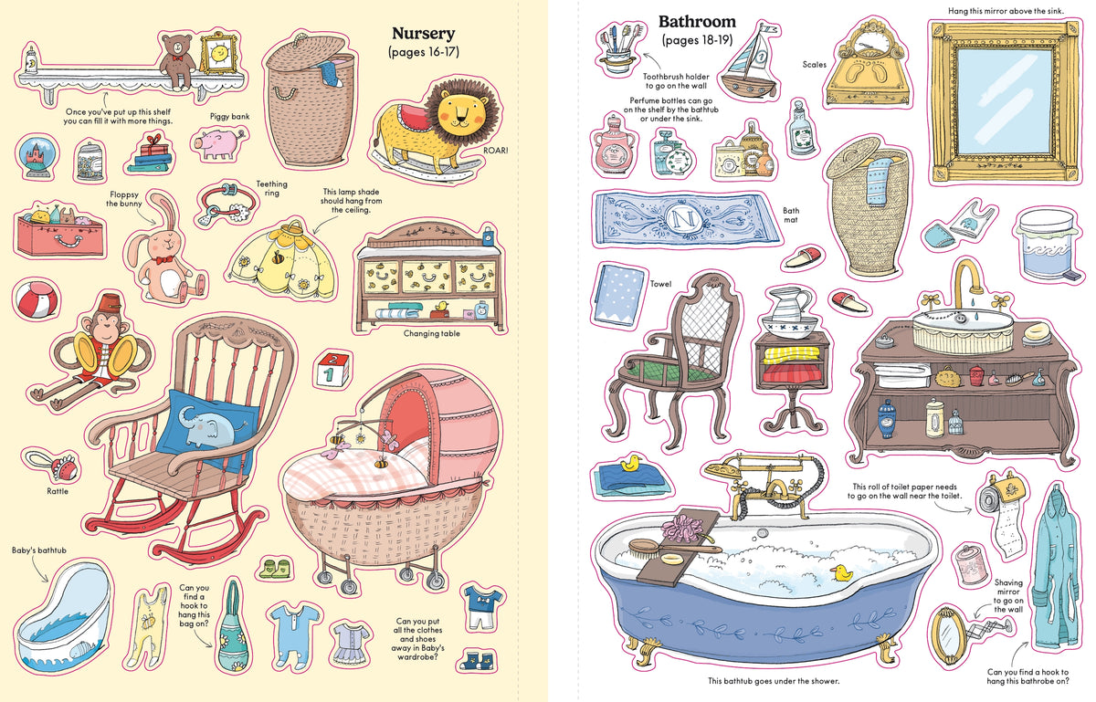 Doll's House Sticker Book interior 1 (ISBN 9781836041122) [onix-asset:a4373d16ce4771721672e510eea6b22c961227afb9049df137c469fce44b984c]