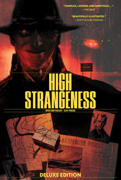 High Strangeness Deluxe Edition cover (ISBN 9798894880884) [onix:c959b706ed3c1f713d29a8cef0bc14fd]