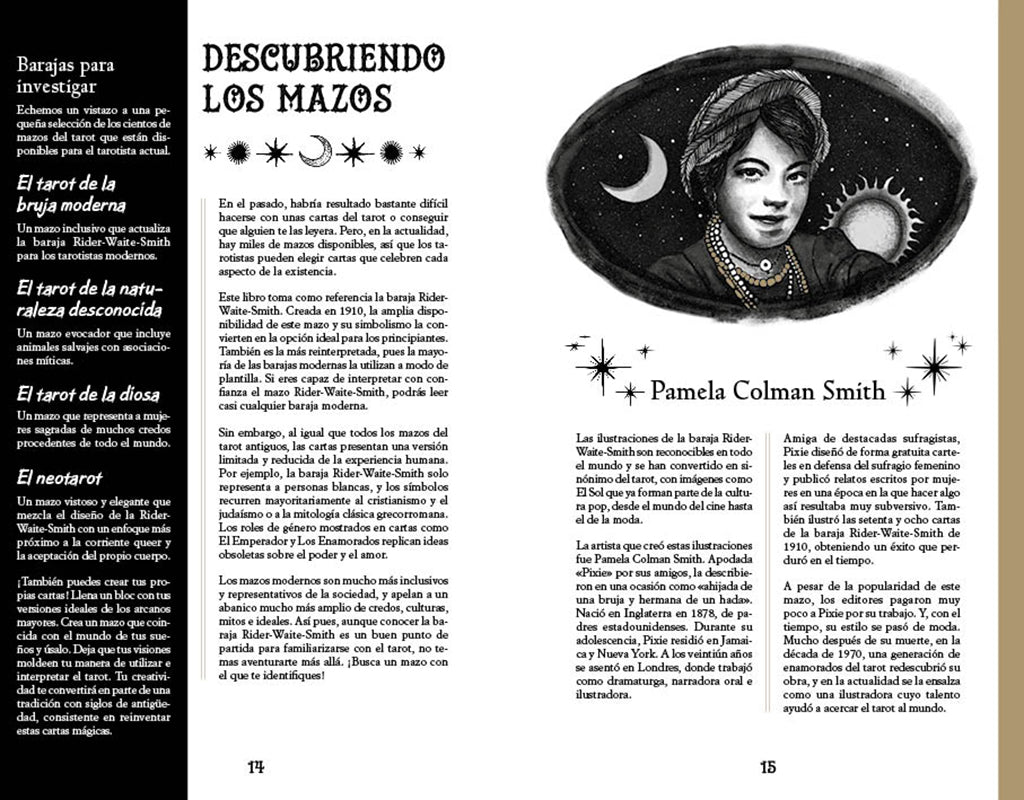 Iniciación al Tarot / Young Oracle Tarot : An Initiation into Tarot's Mystic Wisdom interior 2 (ISBN 9788419688439) [onix:4e6961bd240b3ea3a0e3bc9679a83d93]