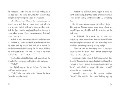 The Girl who Speaks Bear interior 1 (ISBN 9781474940672) [onix-asset:4473c50b485a9fdb88d965aab6987dd97de654e91cbc60e0e66f79dbb7f4558c]