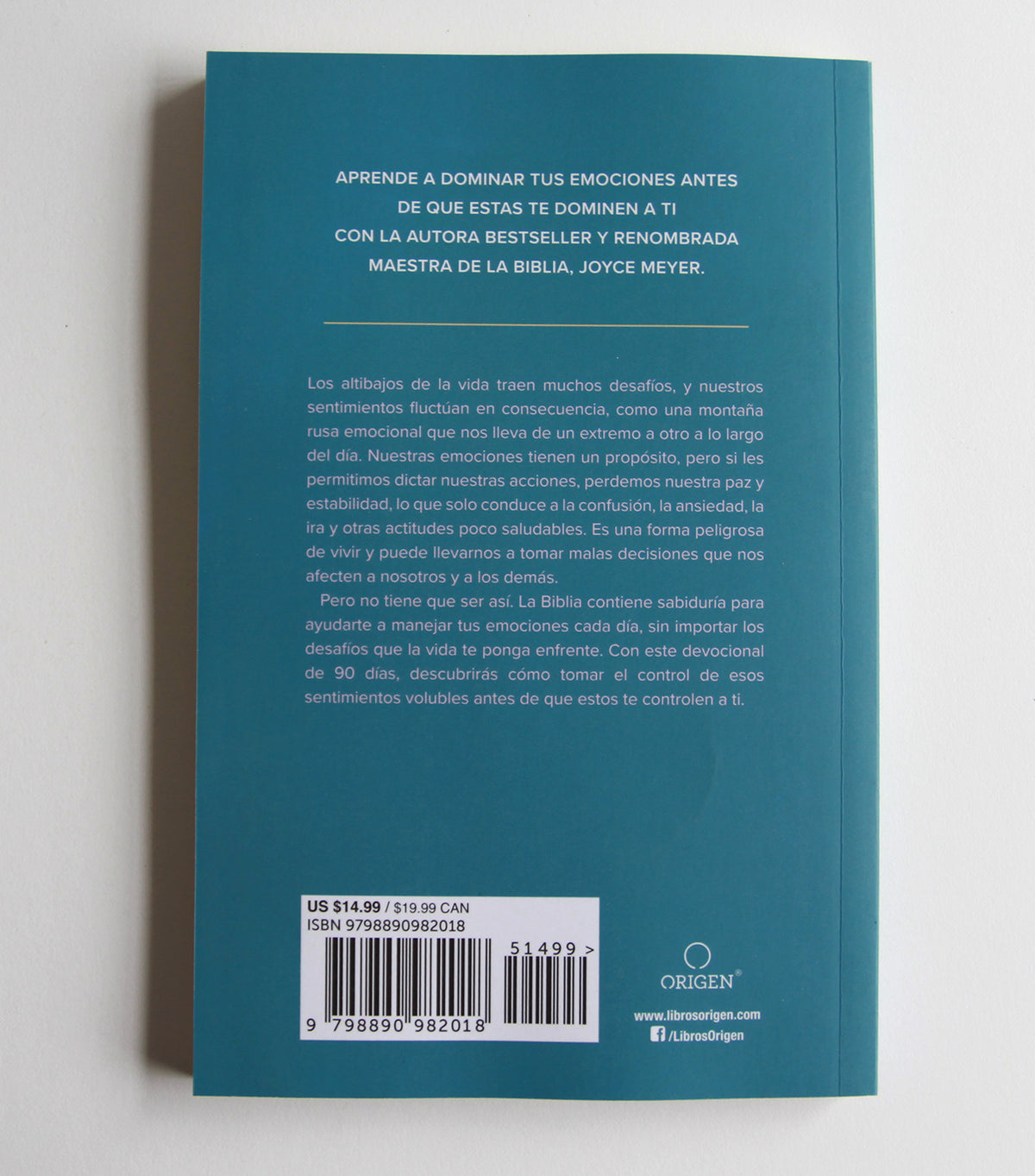 Maneja tus emociones (Un devocional de 90 días): Sabiduría diaria para mantenerse estable en un mundo inestable / Managing Your Emotions interior 2 (ISBN 9798890982018) [onix:bc1cff54d3c9064c12a87d415b82b38e]