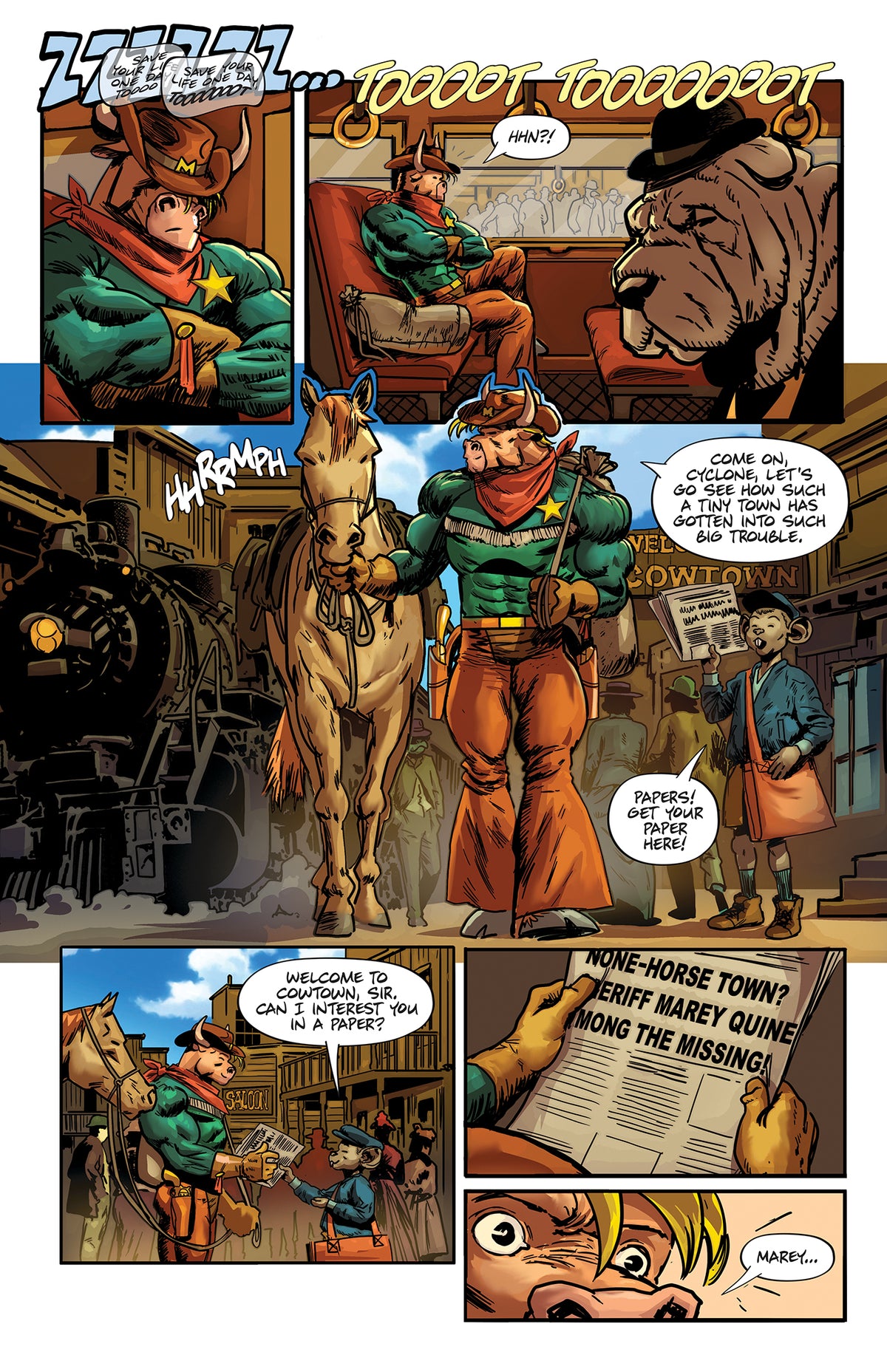 Wild West C.O.W.-Boys of Moo Mesa interior 1 (ISBN 9798894881034) [onix:dac449701a9eaa1905b445fcd0ea9926]