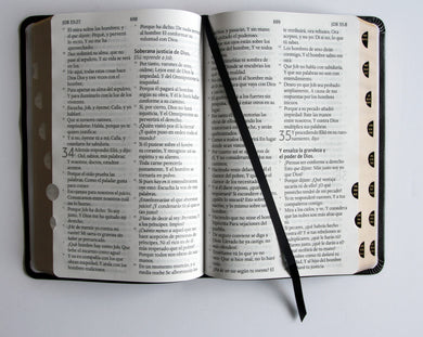 Biblia Reina Valera letra gigante, símil piel negro con índice / Spanish Bible Reina Valera Giant Print, Black Leathersoft with Index interior 4 (ISBN 9798890985576) [onix:2152d33faf2043d5842b5146857db8d9]