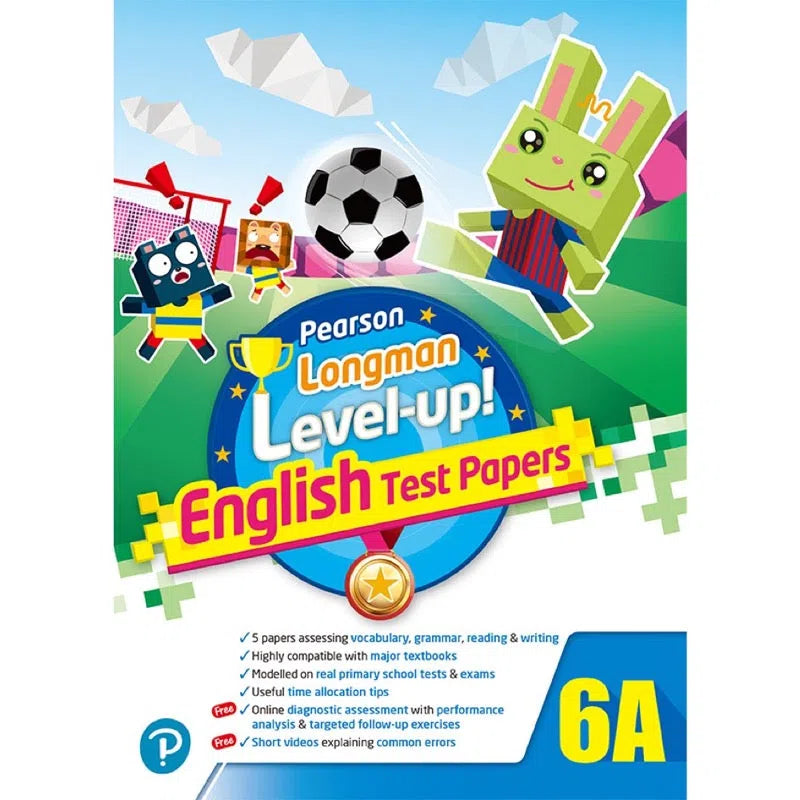 Pearson Longman Level-up! English Test Papers (with Online diagnostic assessment^破解常犯錯誤)-Supplemental: 英文科 English-買書書 BuyBookBook