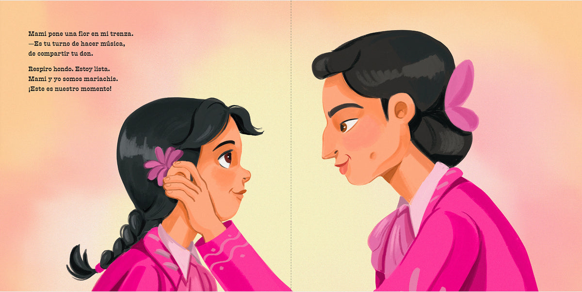 Mamiachi y yo: El Mariachi de mi Mami / Mamiachi & Me: My Mommy's Mariachi Band interior 2 (ISBN 9798890982506) [onix:086ea68d6c9d29c3fc73017b226ef49a]
