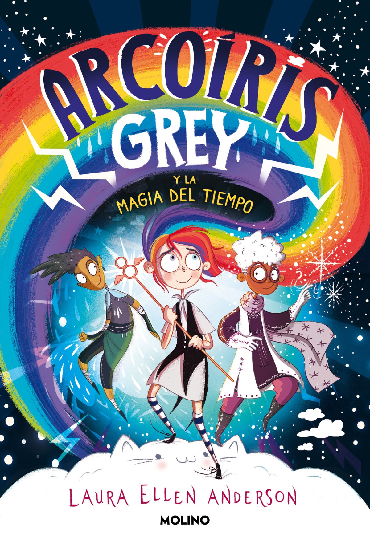 Arcoíris Grey y la magia del tiempo / Rainbow Grey cover (ISBN 9788427223592) [onix:bbd7a9c89e567459ce1db67513215b42]