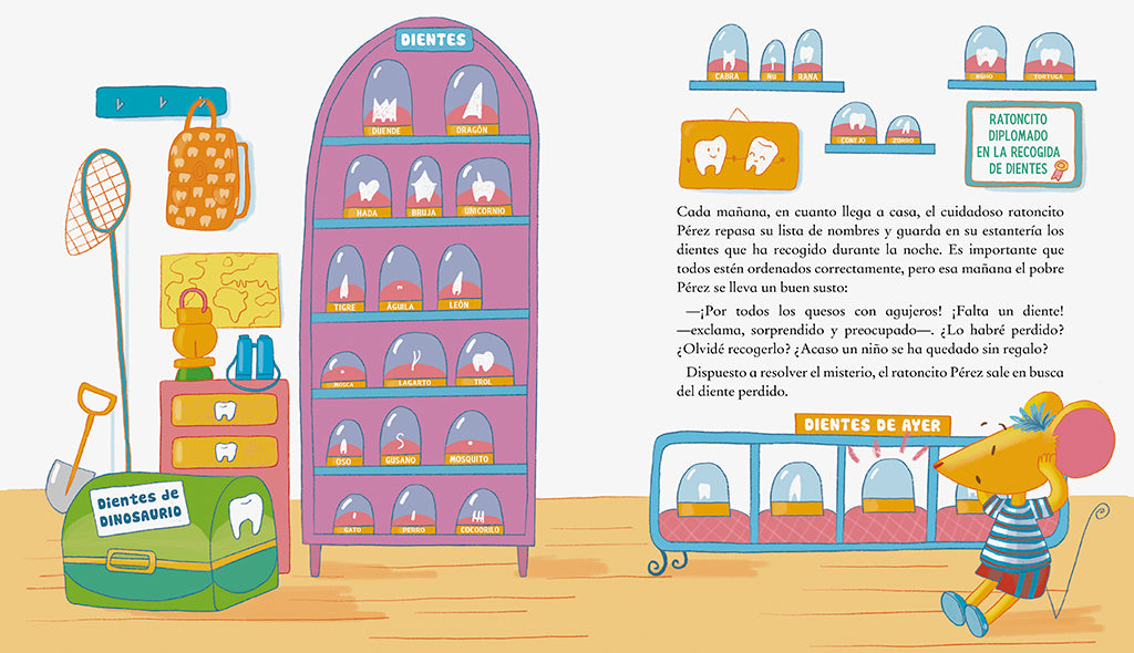 El Ratoncito Pérez y el diente perdido / Tooth Fairy Perez and the Missing Tooth interior 1 (ISBN 9788448856588) [onix:f8902de8d36213cf952f372b9eae53dc]