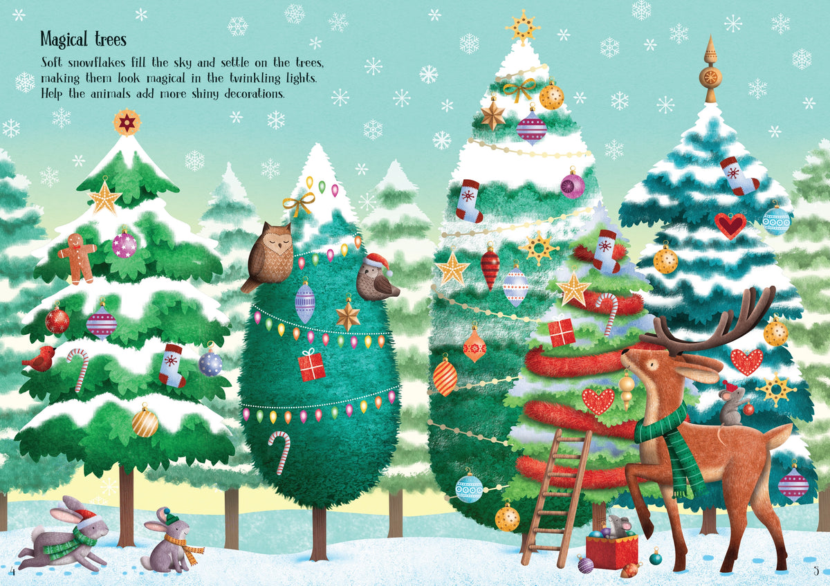 Sparkly Christmas Sticker Book interior 1 (ISBN 9781474953740) [onix-asset:a87dacdce1f40cd059cc9756fdf06329424235f184029a88861fca9aaa29aae0]