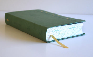 Biblia RVR 1960 Letra gigante símil piel verde con pájaros (Edición cantos pintados) / Spanish Bible RVR 1960 Giant Print Handy Size Leathersoft Green interior 11 (ISBN 9798890982254) [onix:07d8b5d3f8c9c7ac5e99ceb5b53b1de4]