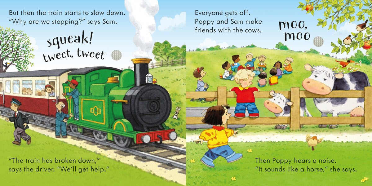 Poppy and Sam's Noisy Train Book interior 1 (ISBN 9781474962568) [onix-asset:08c2bf04891431cbe52fce8e2f278e919c8e8e0f900124fe6378f73e6017bc3e]
