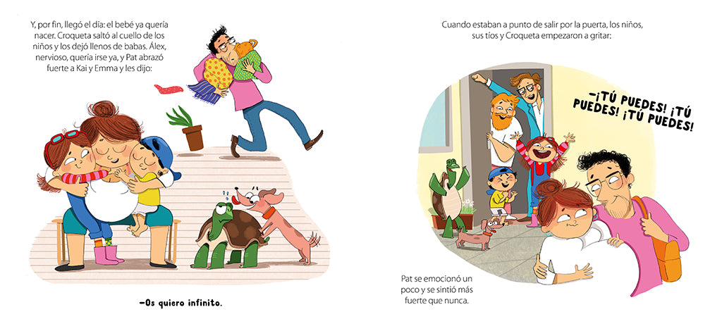Kai y Emma: Uno más en la familia / Kai and Emma 3: A New Member of the Family interior 1 (ISBN 9788418688348) [onix:90f1e1219e169d875674b3aa3e9d5eae]