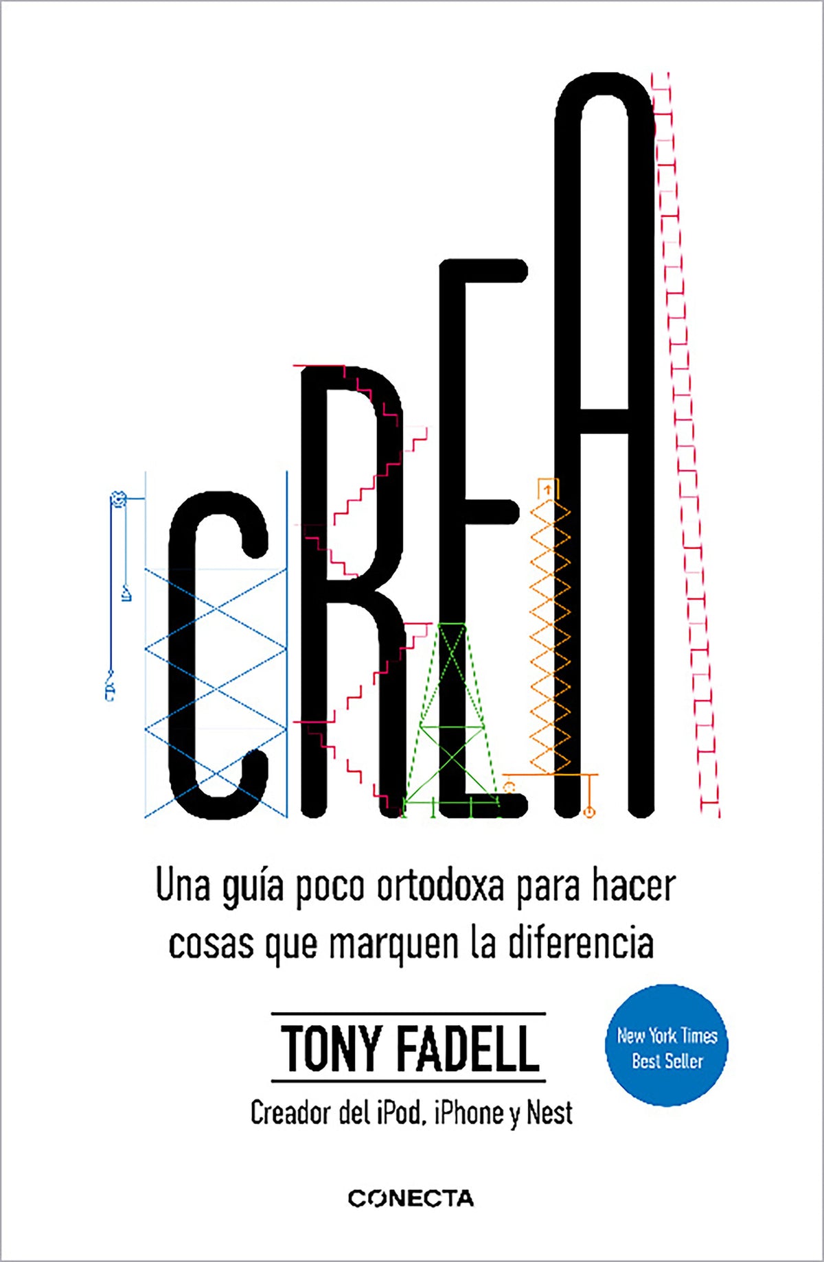 Crea. Una guía poco ortodoxa para hacer cosas que marquen la diferencia / Build: An Unorthodox Guide to Making Things Worth Making cover (ISBN 9788417992316) [onix:84706be784816061dfdc92fe97dbc0d0]