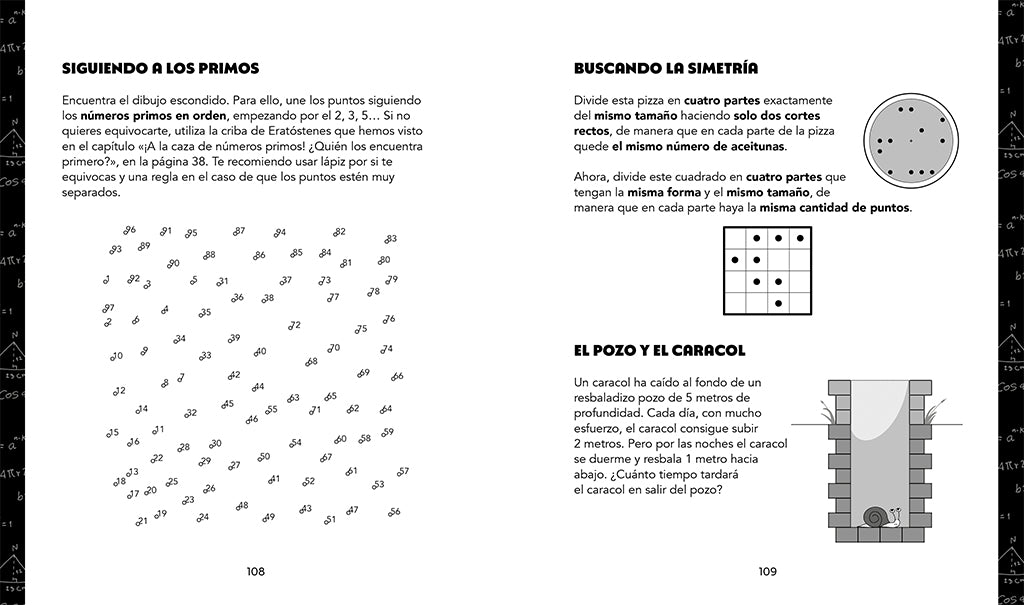 Matem1nuto. Grandes enigmas de las matemáticas: 101 preguntas (y respuestas) sobre el mundo que nos rodea / MathM1nute. Great Math Mysteries interior 5 (ISBN 9788427248311) [onix:afa954f4020f7ebb94b3014515c2177b]