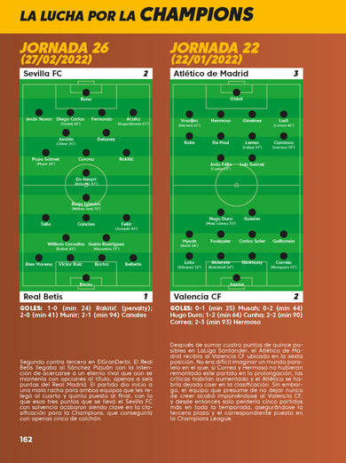 Futbol de la Liga Santander / La Liga: Official Book of the 2021-2022 Season interior 5 (ISBN 9788418798948) [onix:5f59222032edcb17625908729c9db6e2]