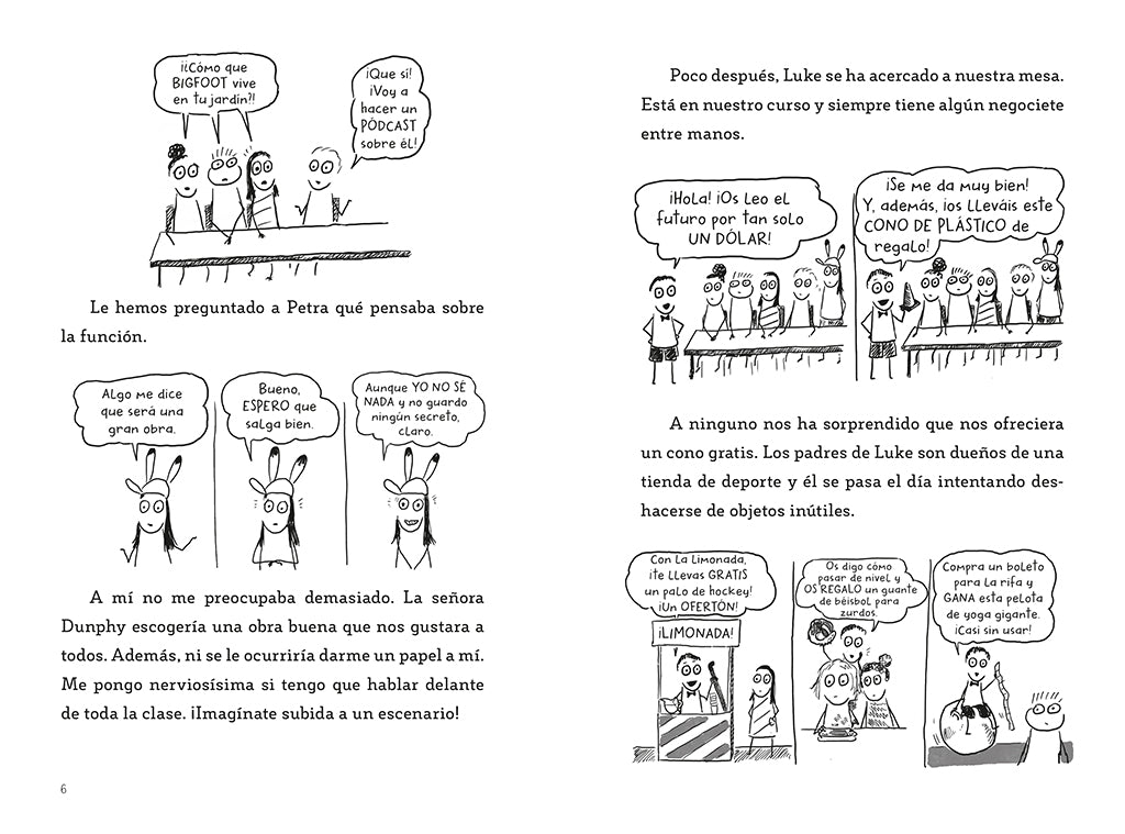 El papel de mi vida / Penny Draws a School Play interior 1 (ISBN 9798890981721) [onix:d95c2733c14d94f5557940a459bdf74e]