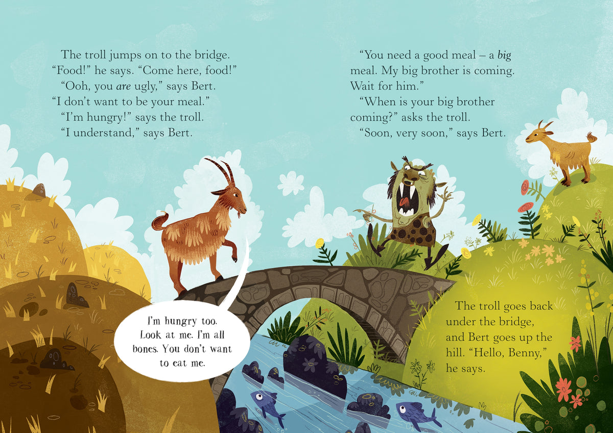 The Three Billy Goats interior 1 (ISBN 9781474959896) [onix-asset:fb6594d250518ad582826c0f226c3f25f92d56d53e5c3b4396afaa977730b4c9]