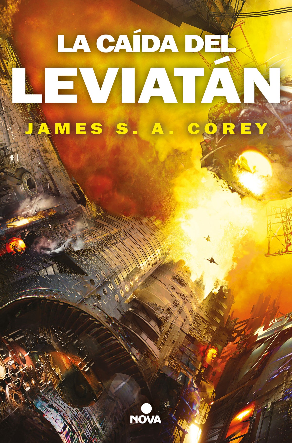 La caída del Leviatán / Leviathan Falls cover (ISBN 9788418037474) [onix:63ecd5c2e81cb4125fef8c13444e93c1]