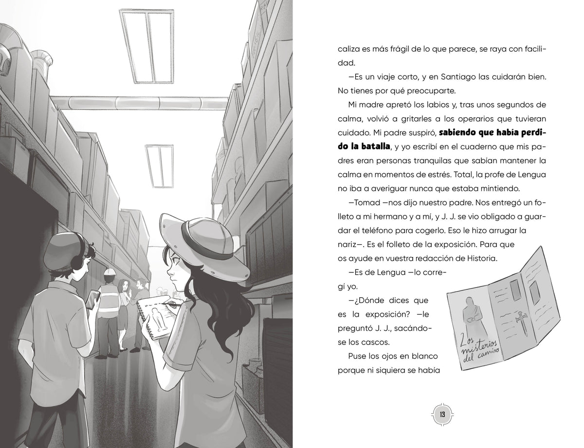 Los misterios del camino / Mysteries of the Road on the Way of St. James interior 1 (ISBN 9788427240940) [onix:722cf157829ec1e52f4f3779ad51ea23]