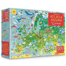 Europe Atlas (Usborne Book and Jigsaw (300pcs) Usborne