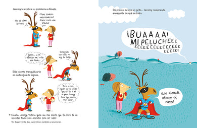 Super Caribú: Solo hay un superhéroe en la ciudad / Super Caribou: There Is Only One Superhero In Town interior 3 (ISBN 9788448855284) [onix:39c3268395e0531f3105f013bf034420]
