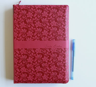 Biblia Reina Valera Revisada 1960 letra súper gigante, símil piel fucsia rosada, cremallera e índice / Spanish Bible RVR 1960 Super Giant Print, Fuchsia Pink interior 2 (ISBN 9798890985712) [onix:d661573c67d395ce8c02edb1126559ed]